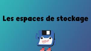 Les différents espaces de stockage de l'UJM